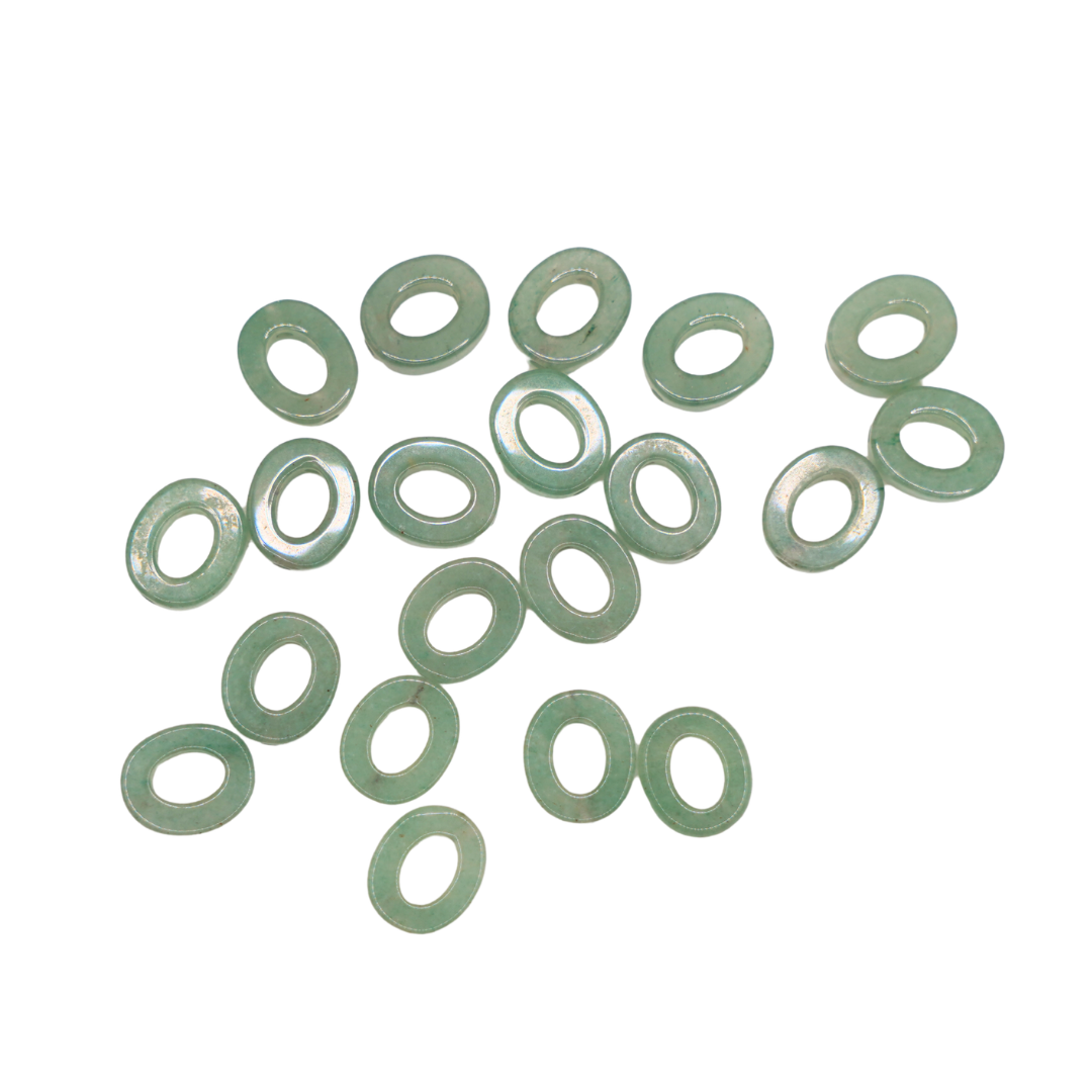 Oval Stone Charms for Permanent Jewelry