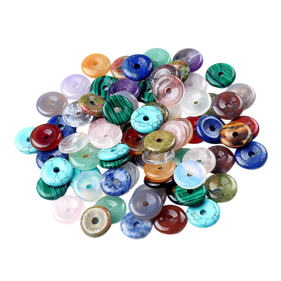Donut Stone Charms for Permanent Jewelry